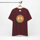 Retro Peace Sign Design T-shirt