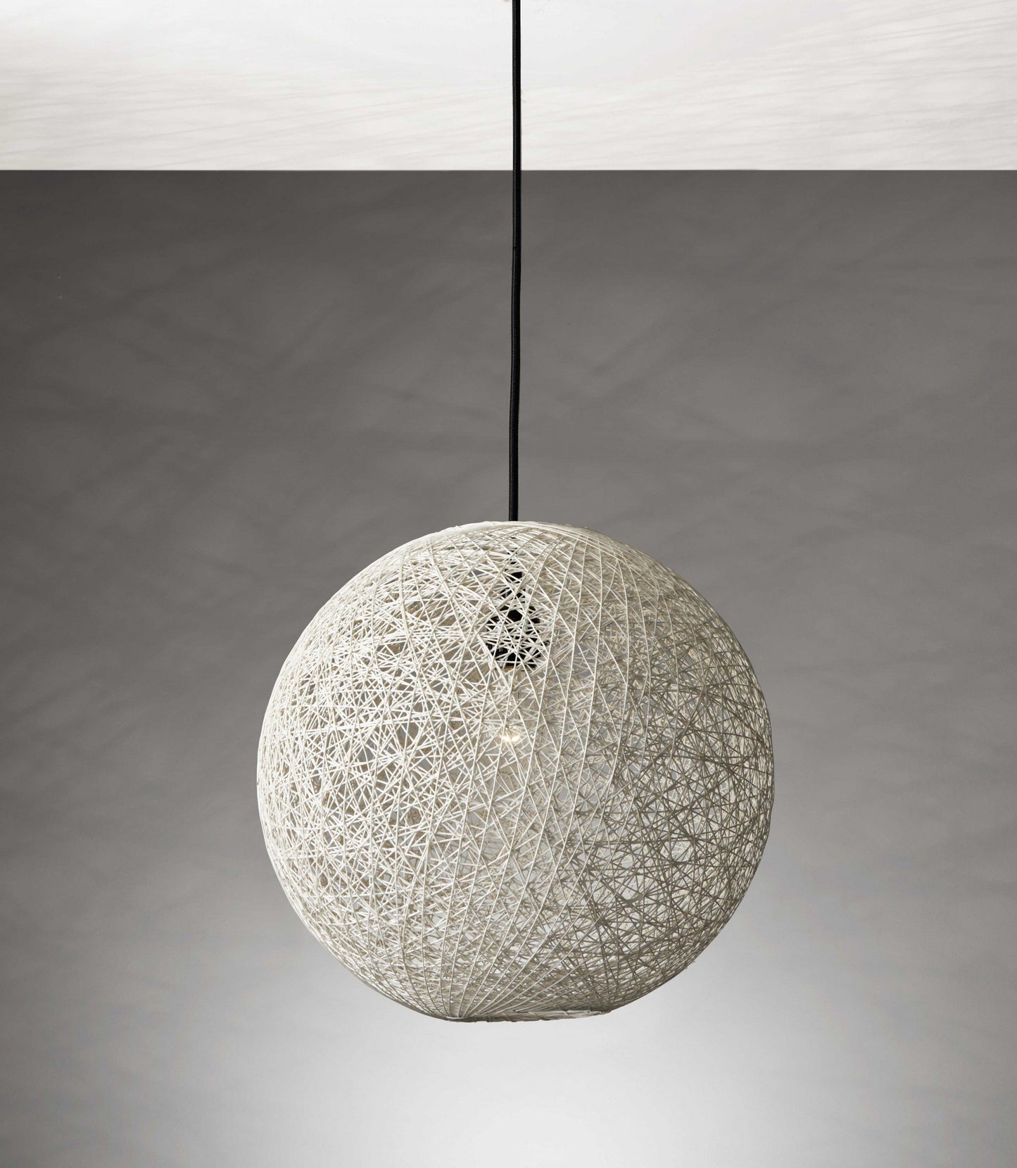 Groovy Rattan String Large Pendant Light