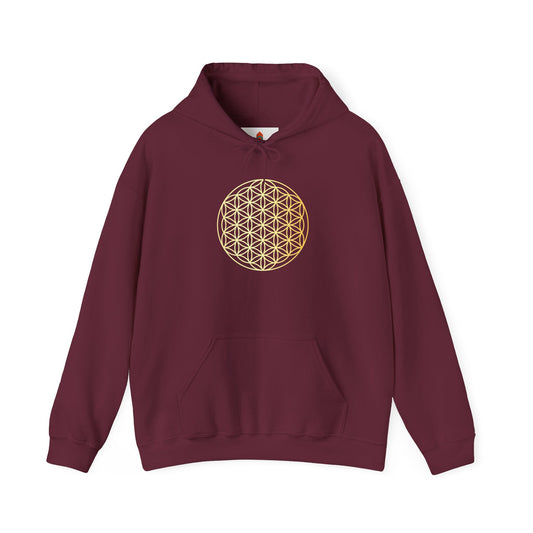 Golden Flower of Life Hoodie