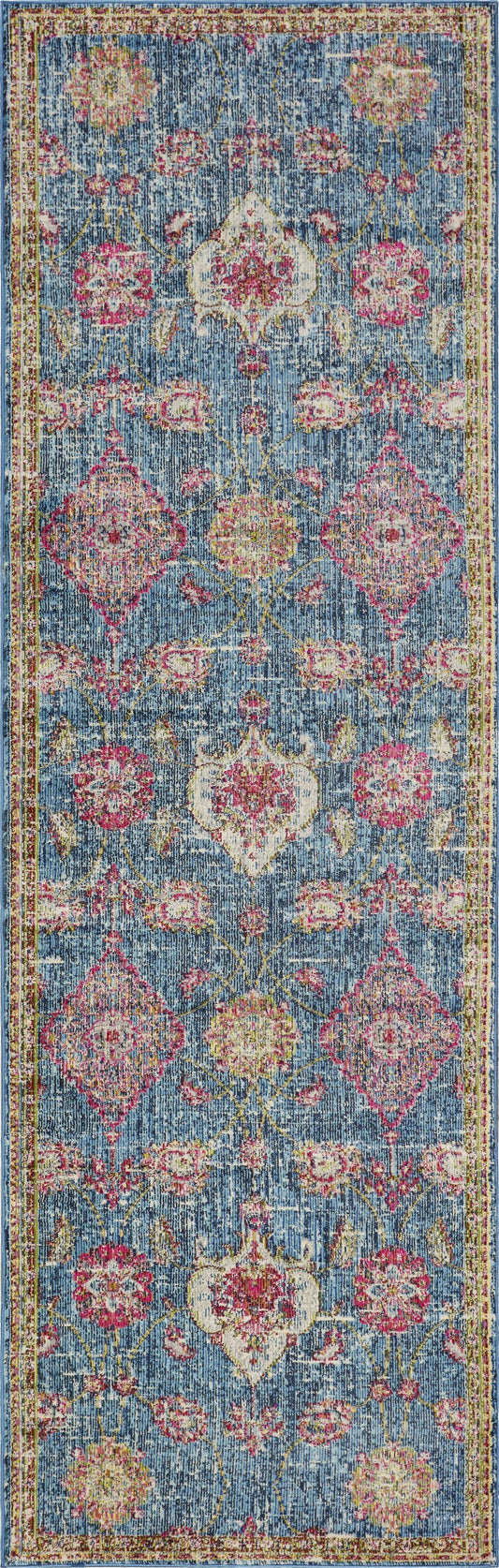 Dreamweaver Blue Polypropylene Rug