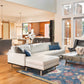 Dreamweaver Blue Polypropylene Rug