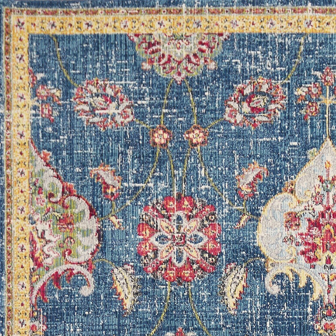 Dreamweaver Blue Polypropylene Rug