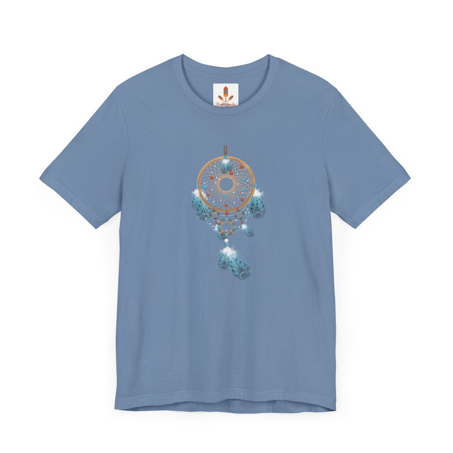 Turquoise and Brown Dream Catcher T-shirt