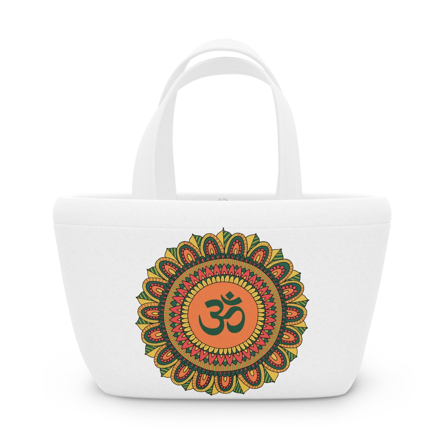 Om Multicolor Mandala Bag