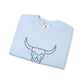 Buffalo Skull Drawing Sweatshirt
