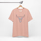 Buffalo Skull Drawing T-shirt