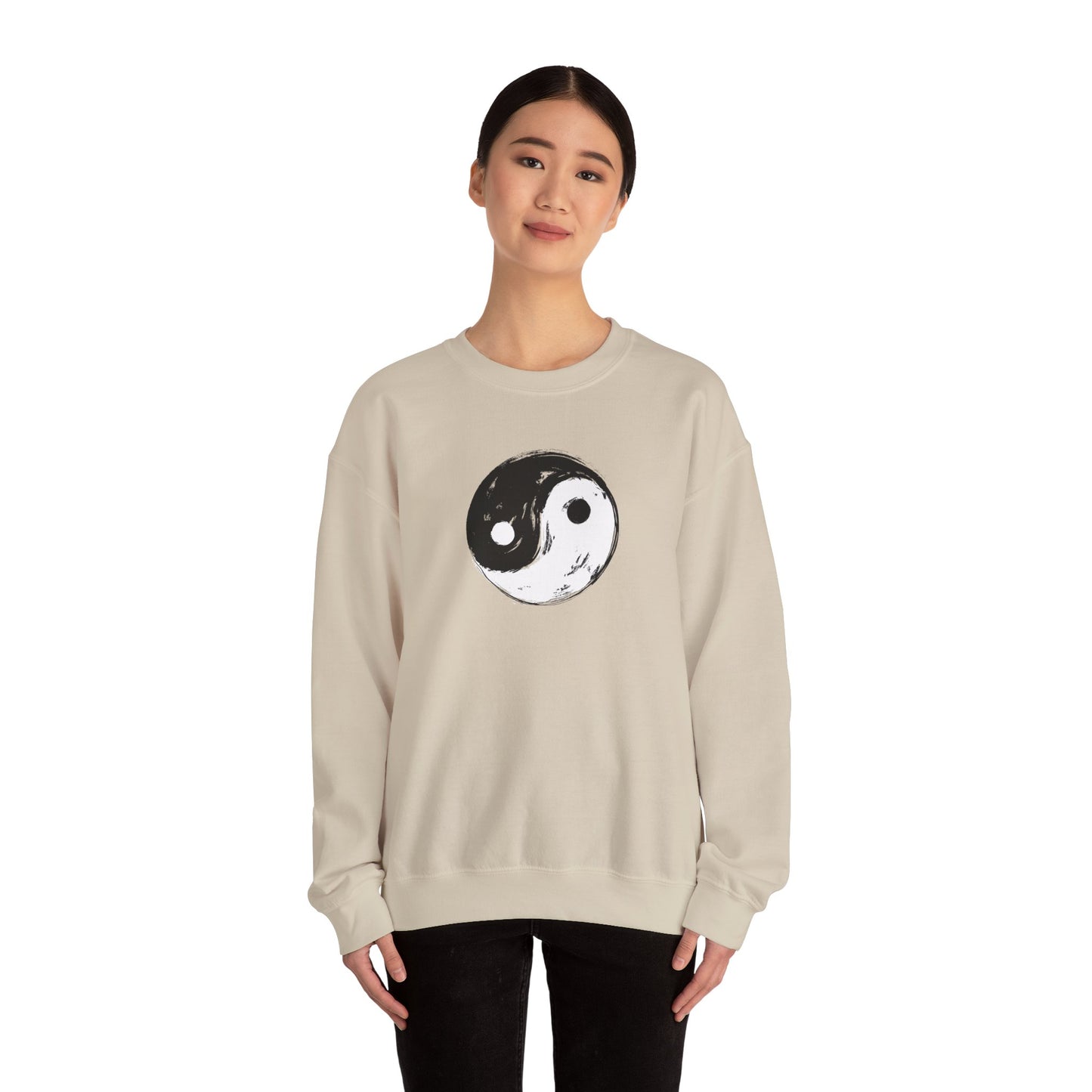 Yin Yang Drawing Sweatshirt