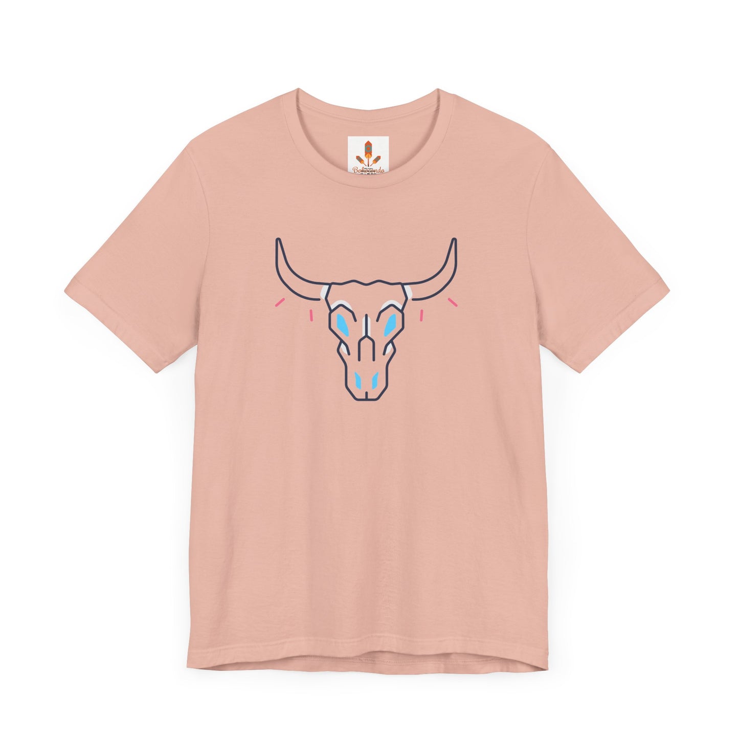 Buffalo Skull Drawing T-shirt