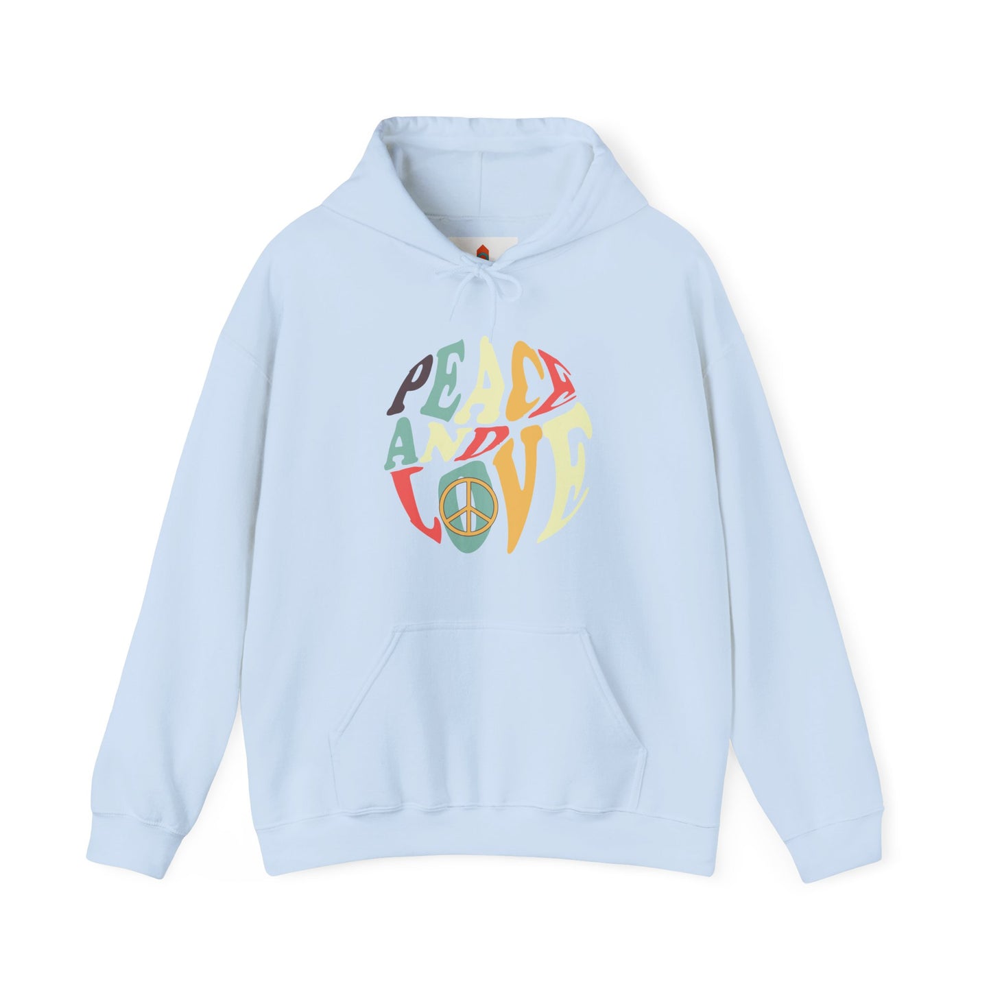 Peace and Love Design Hoodie