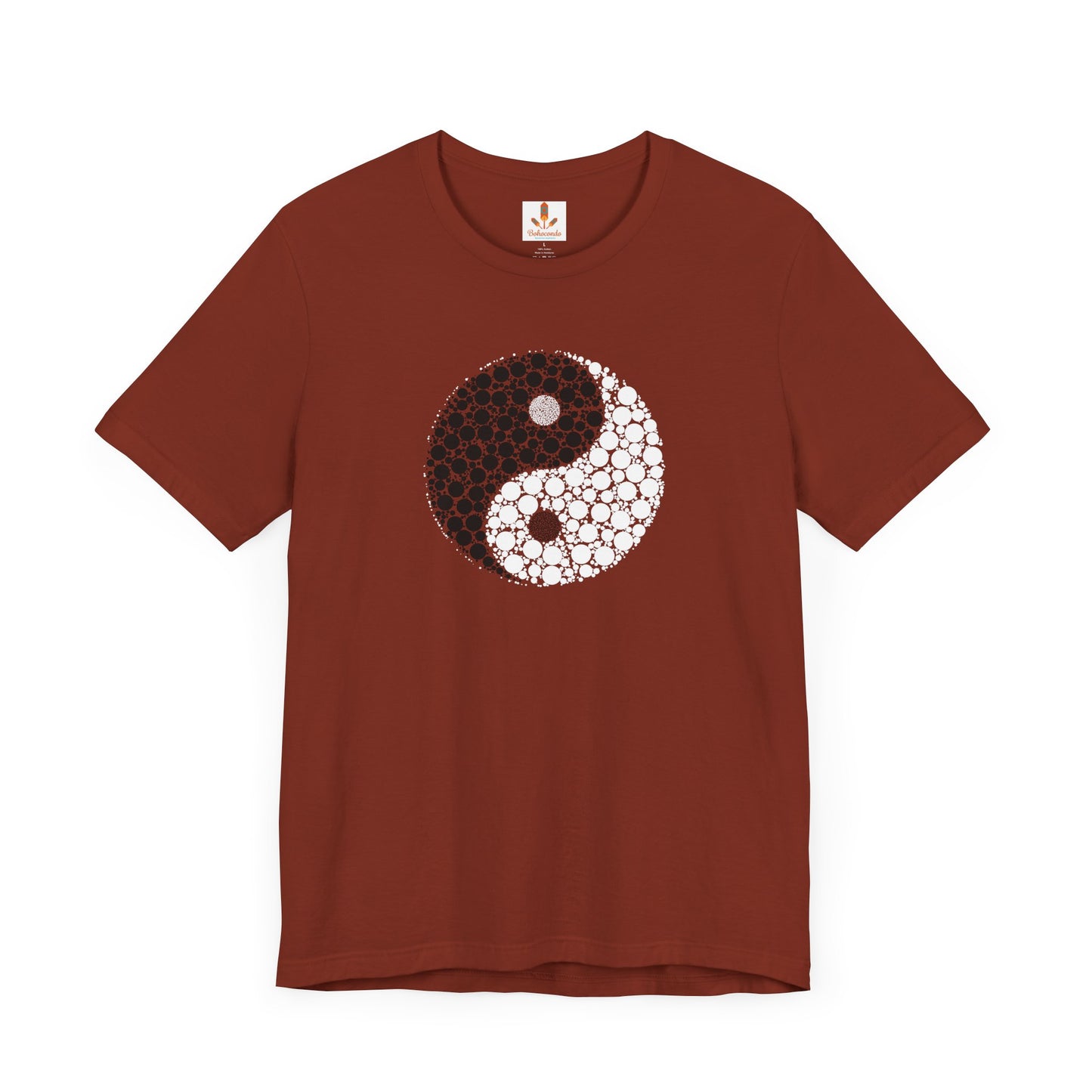 Yin Yang made with Dots T-shirt