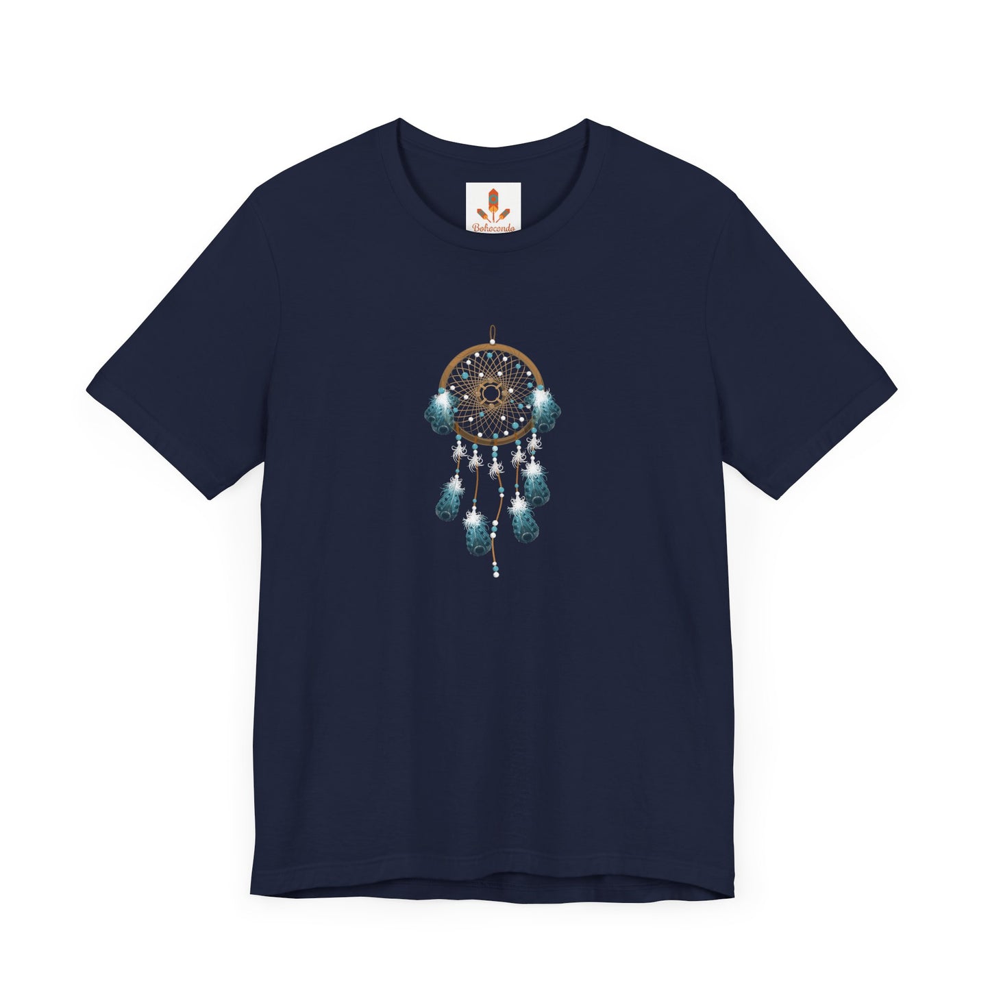 Blue and Brown Dream Catcher T-shirt