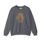 Brown Hamsa Hand Sweatshirt