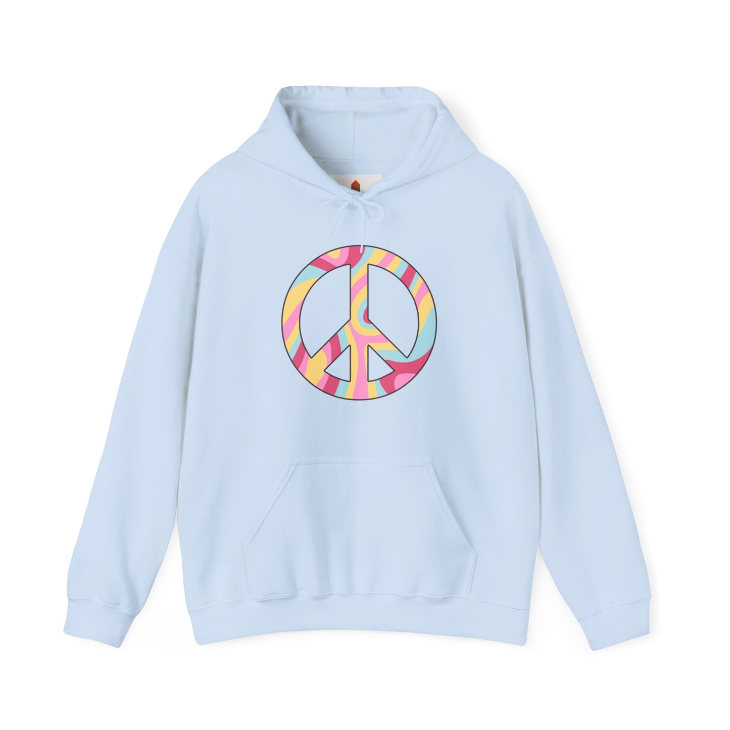 Hippie Peace Sign Hoodie