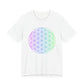 Blue and Green Flower of Life T-shirt (NEW)