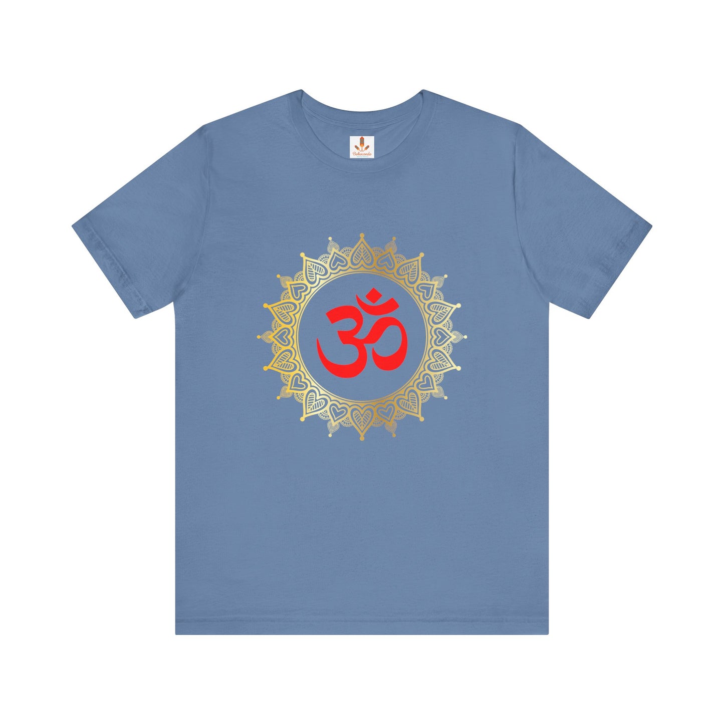 Golden Mandala Om T-shirt