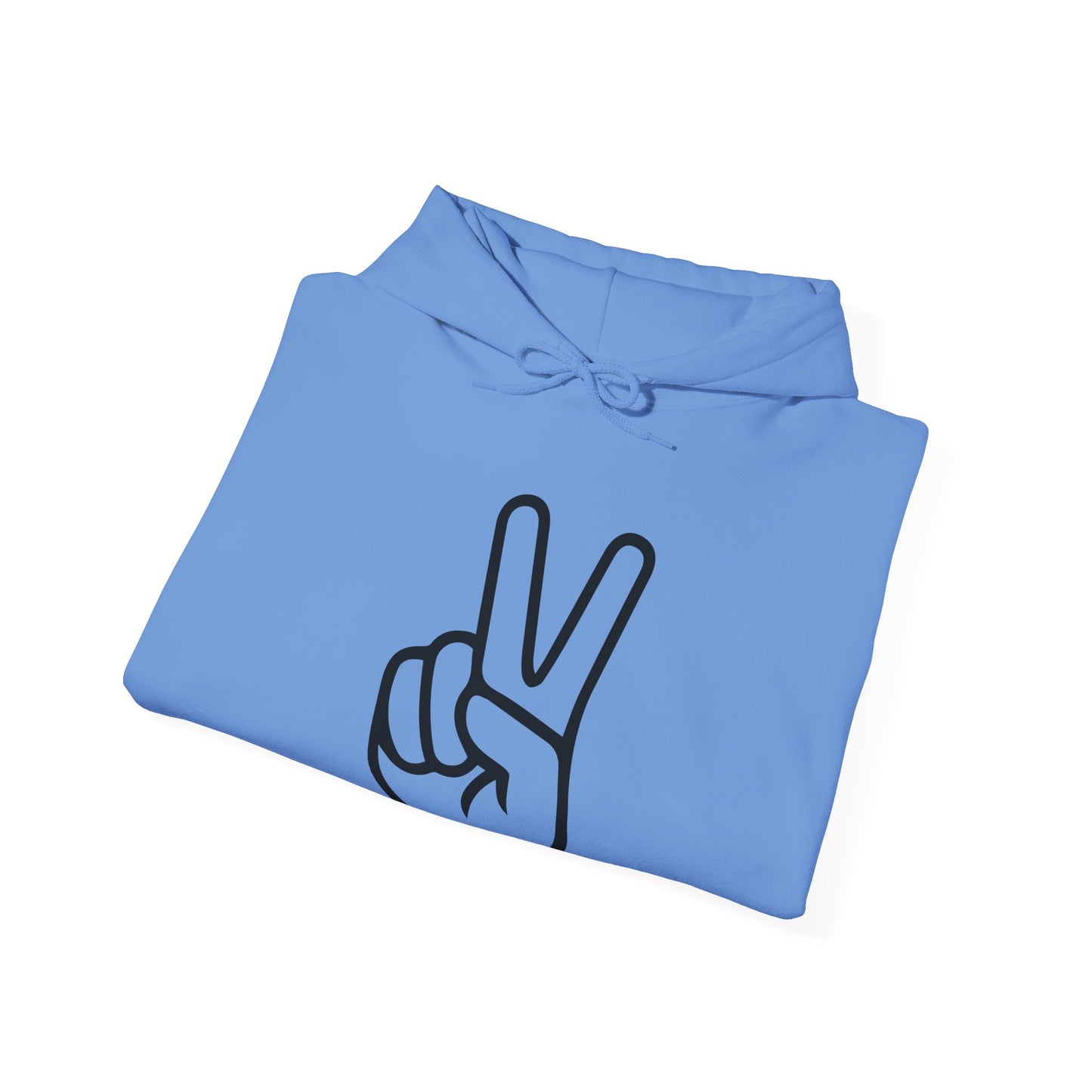 Simple Peace Hand Sign Hoodie