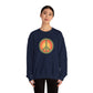 Retro Peace Sign Design Sweatshirt