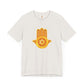 Golden Hamsa Hand with Star of David T-shirt