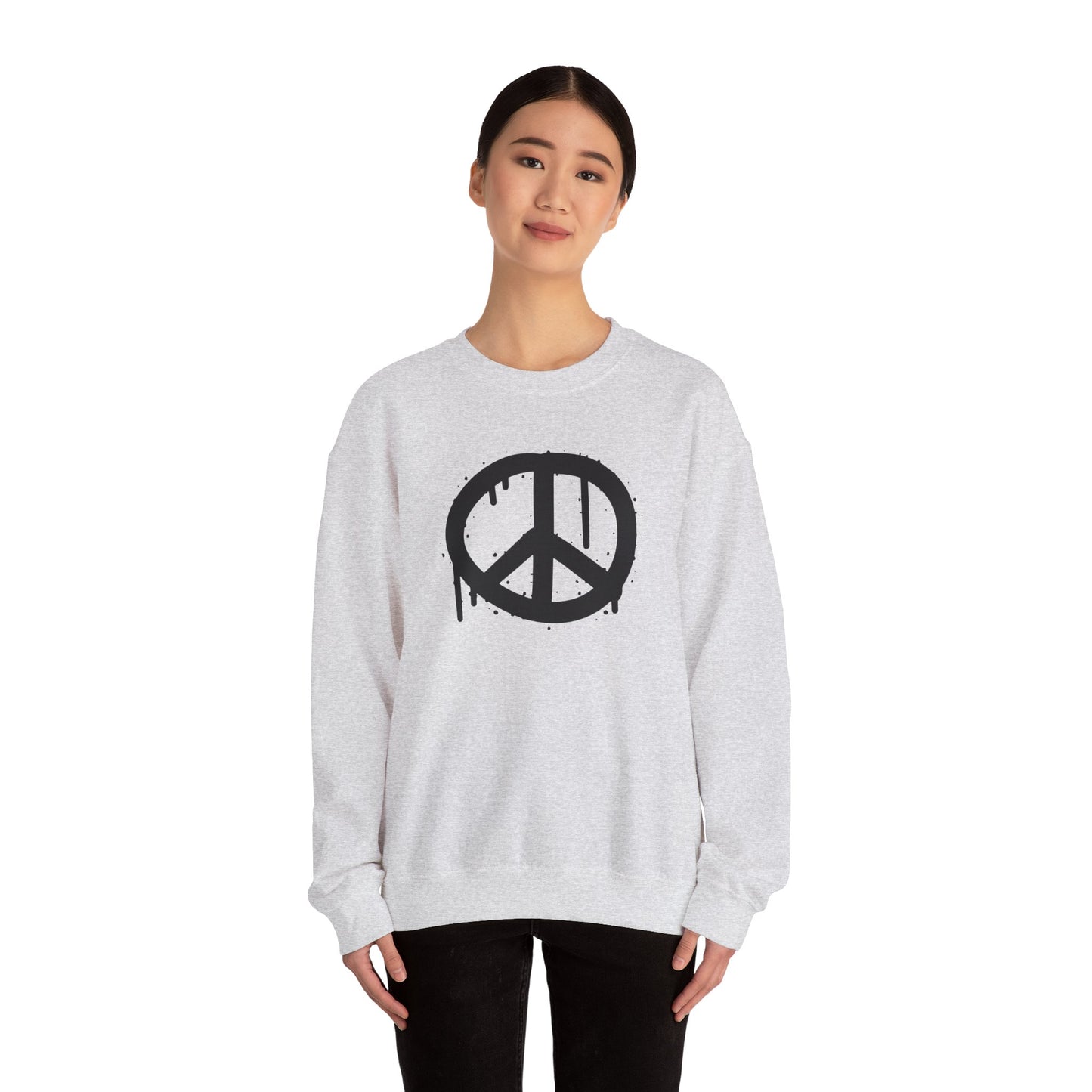 Peace Sign Graffiti Sweatshirt