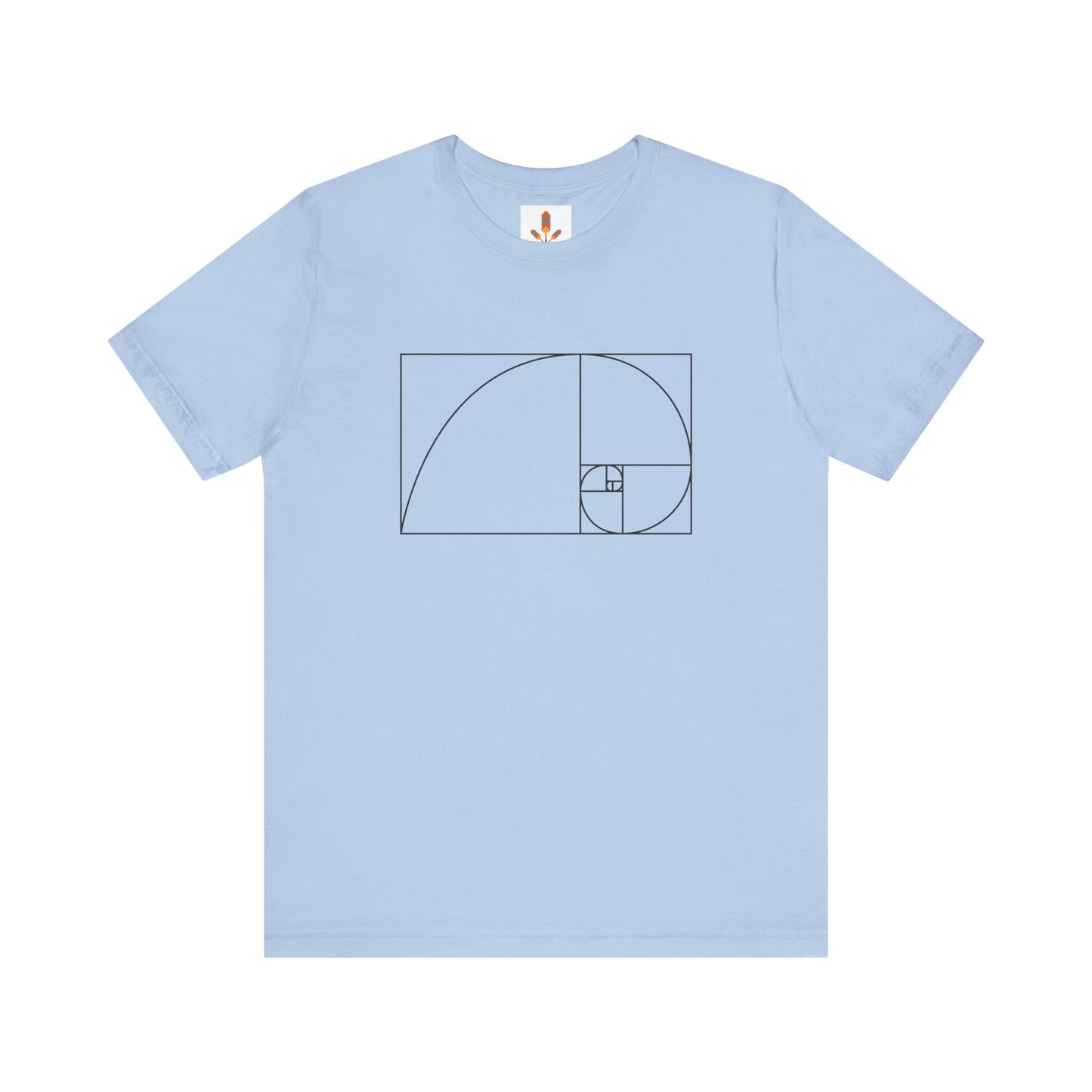 Fibonacci Spiral of Life T-shirt