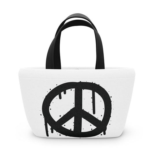 Peace Sign Graffiti Bag