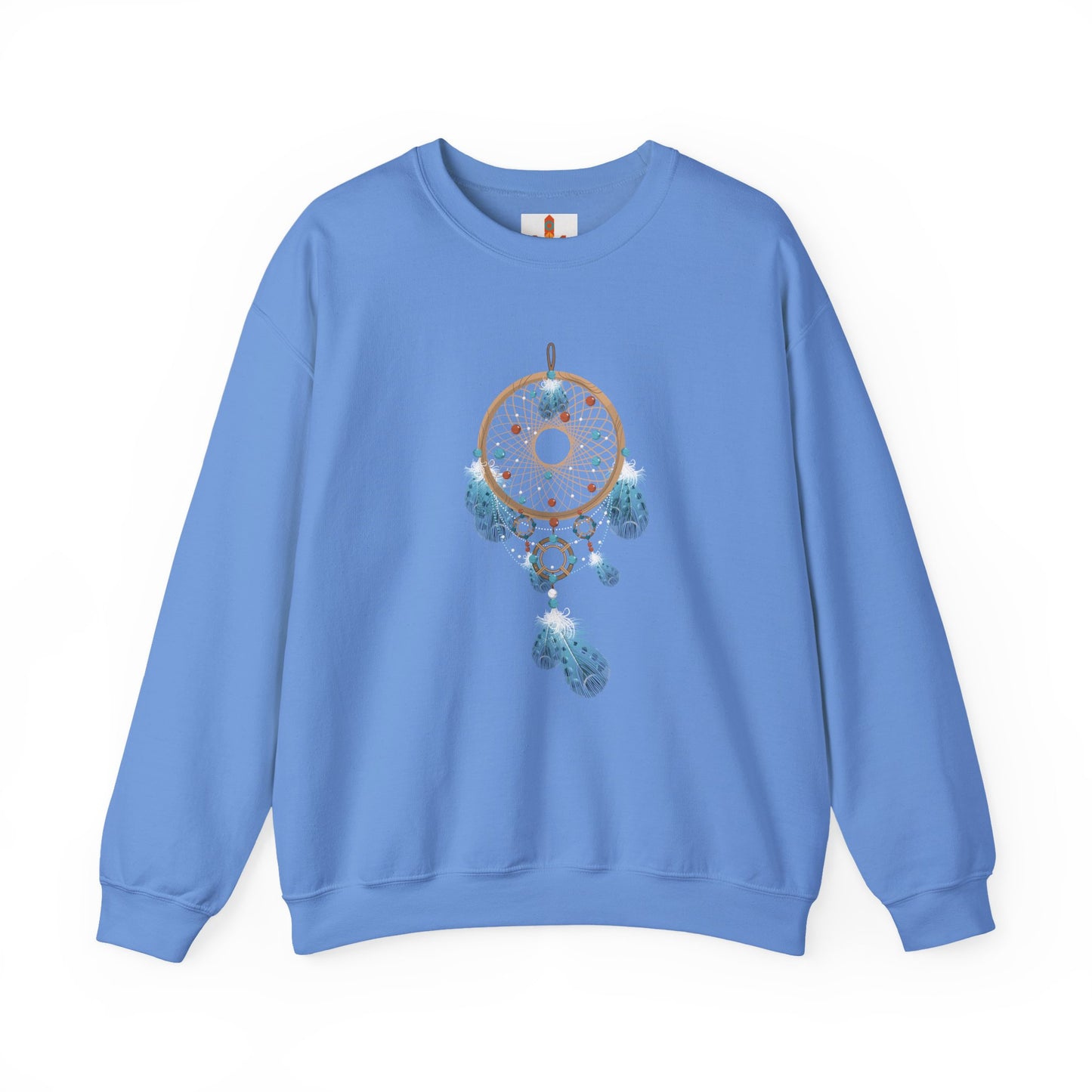 Turquoise and Brown Dream Catcher Sweatshirt