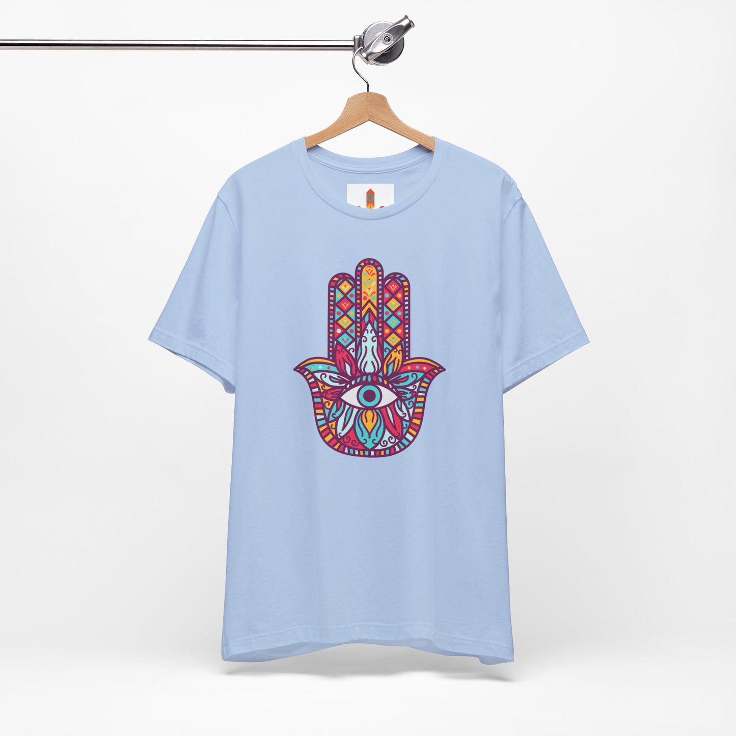 Colorful Fatima Hamsa Hand T-shirt