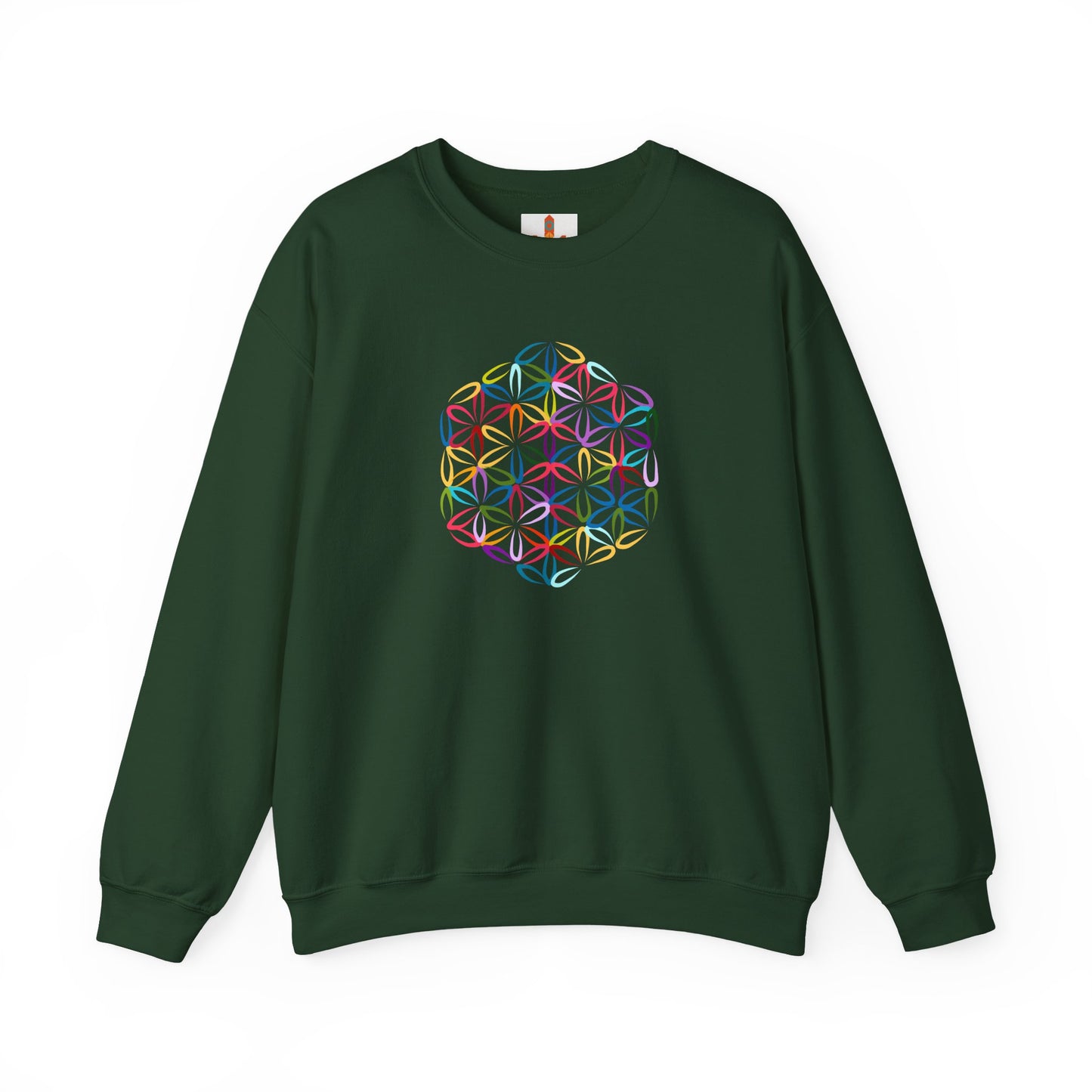 Multicolor Flower of Life Sweatshirt