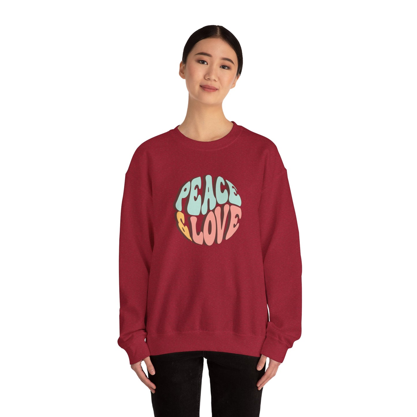 Peace and Love Sweatshirt