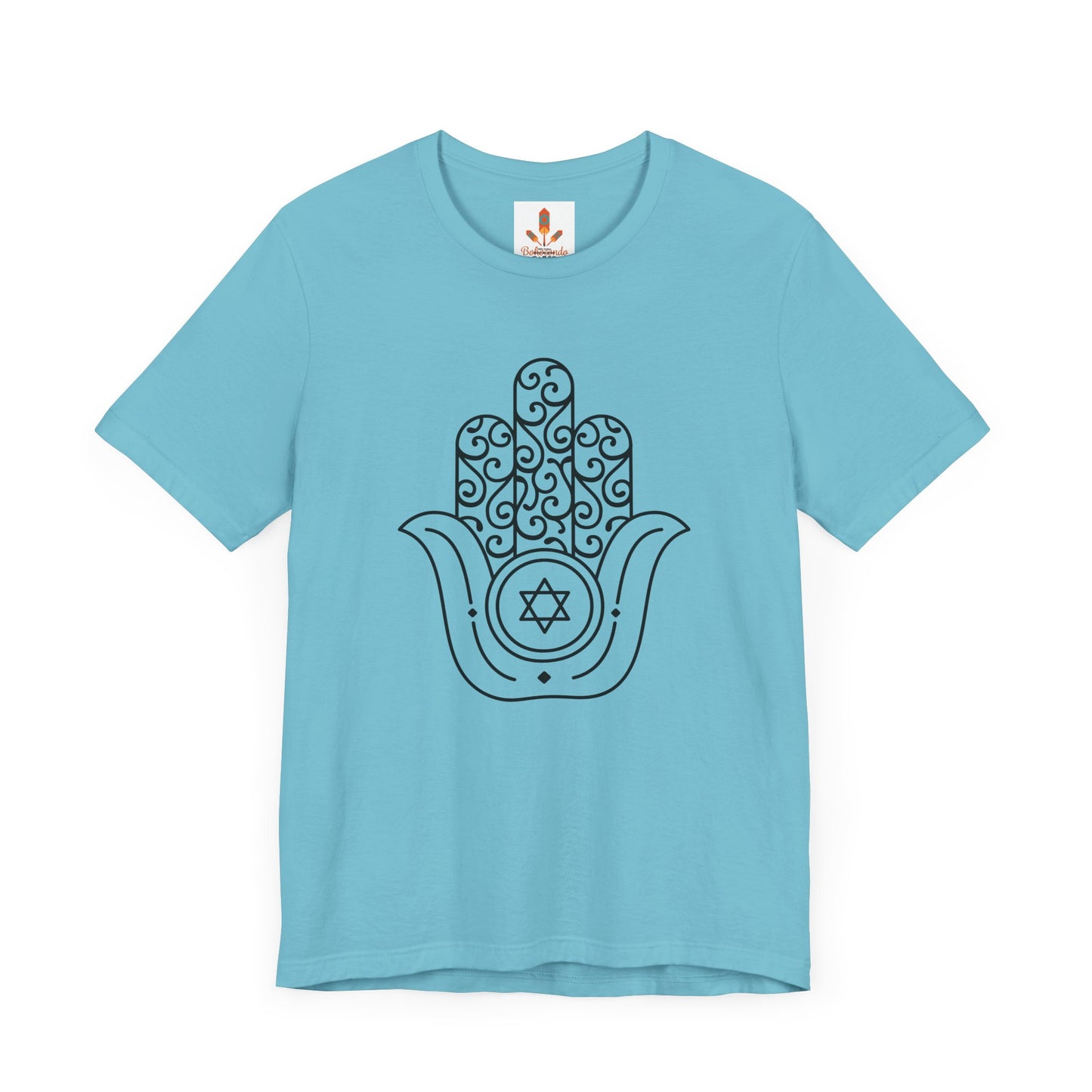 David Star in Hamsa Hand T-shirt