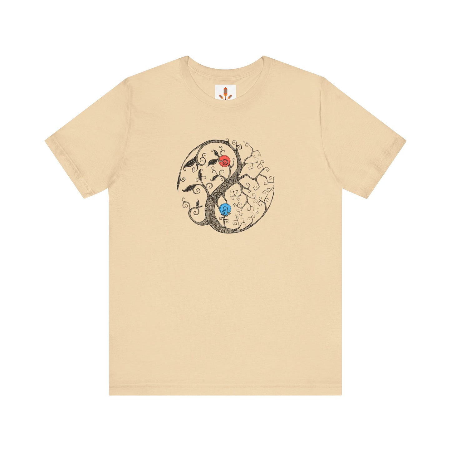 Tree of Life Yin Yang T-shirt