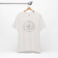 Spiral of Life in Circle Drawing T-shirt
