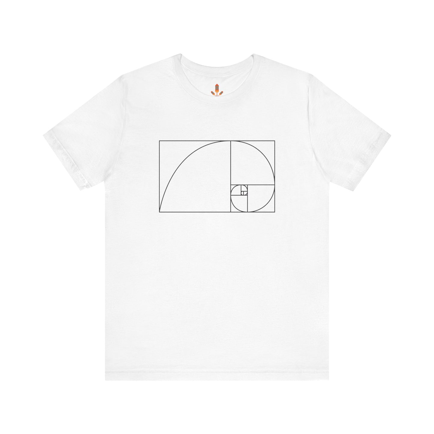 Fibonacci Spiral of Life T-shirt