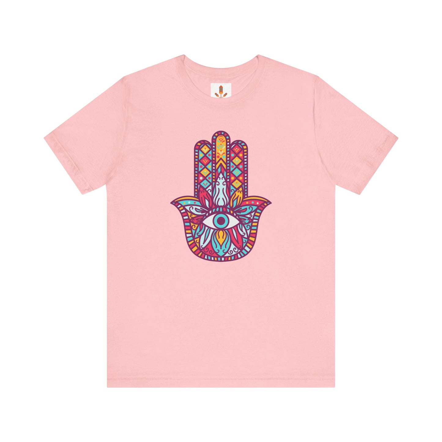 Colorful Fatima Hamsa Hand T-shirt