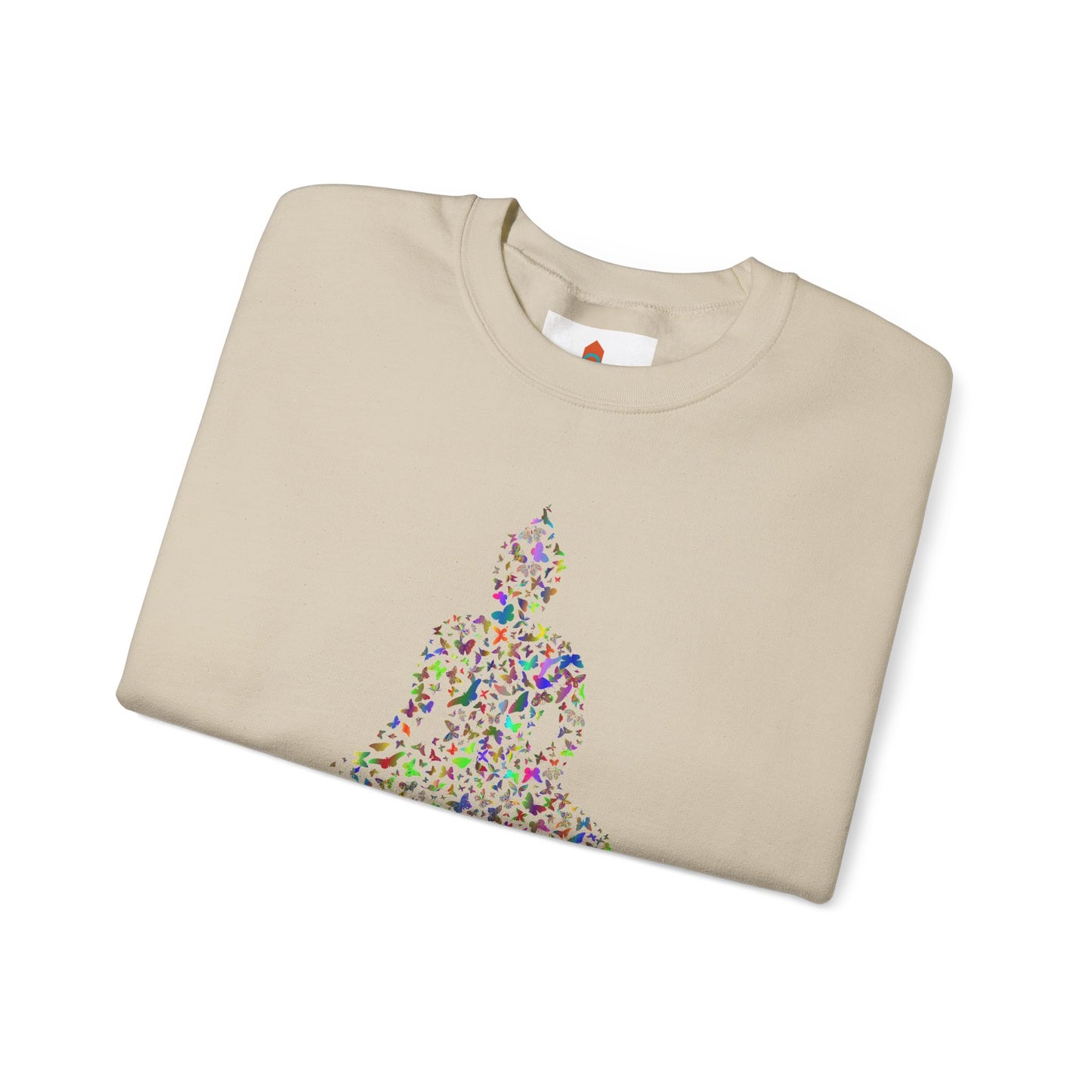 Colorful Buddha Design Sweatshirt