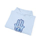 Hamsa Hand with Blue Eye Hoodie