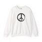 Brush Strokes Peace Sign Sweatshirt