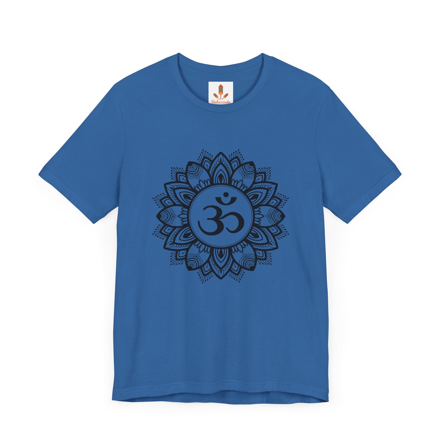 Om in Lotus Mandala T-shirt