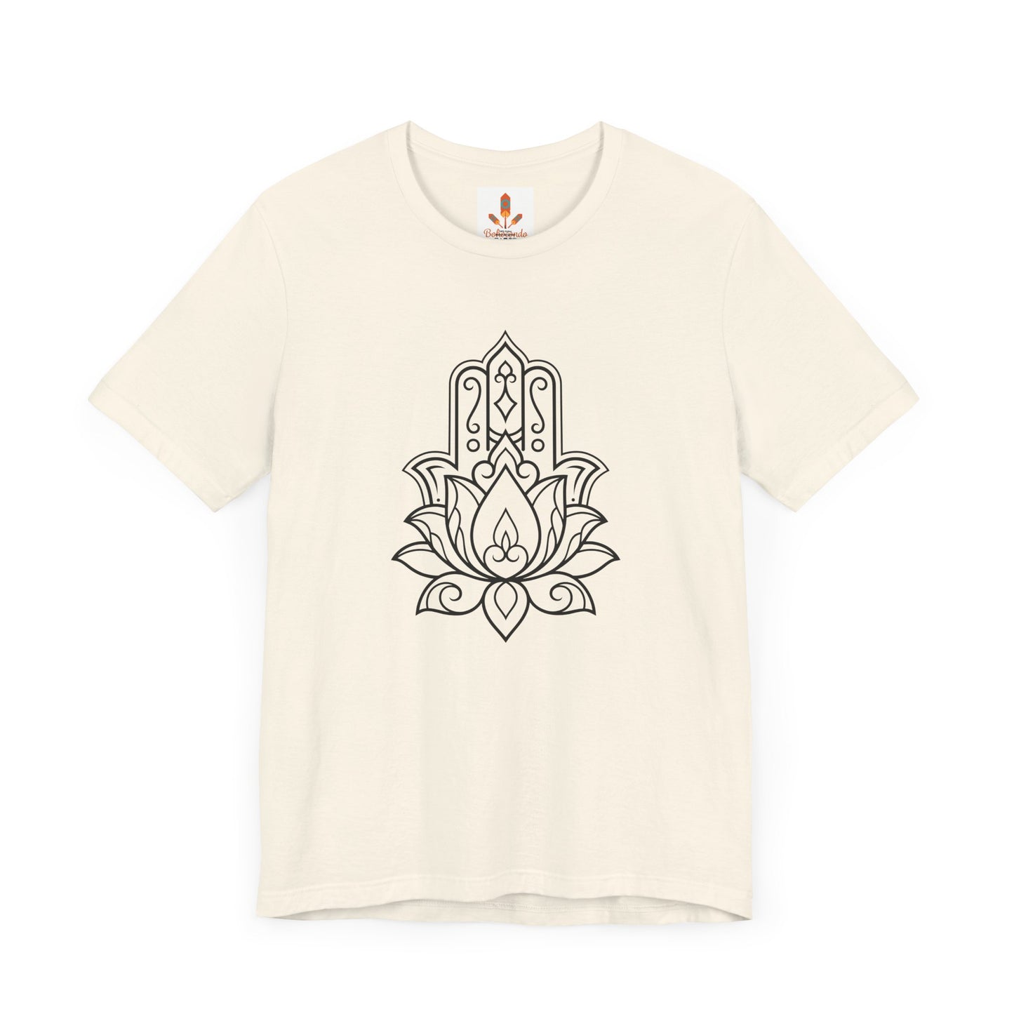 Hamsa Lotus Design T-shirt