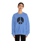 Simple Peace Sign Design Sweatshirt
