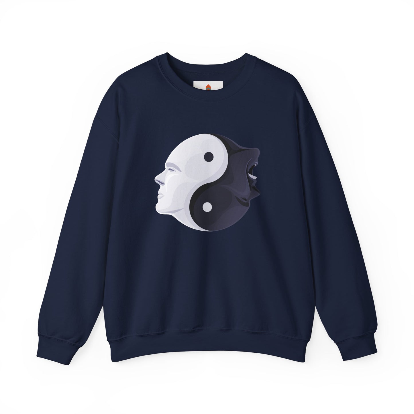 Yin Yang Two Faces Sweatshirt