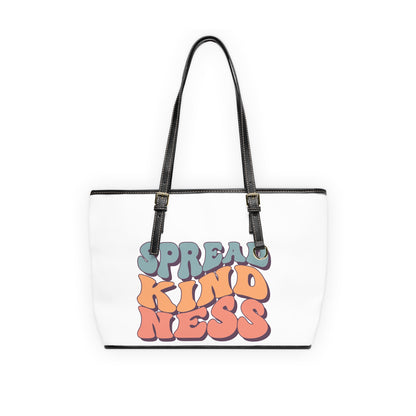 Spread Kindness Leather Shoulder Bag