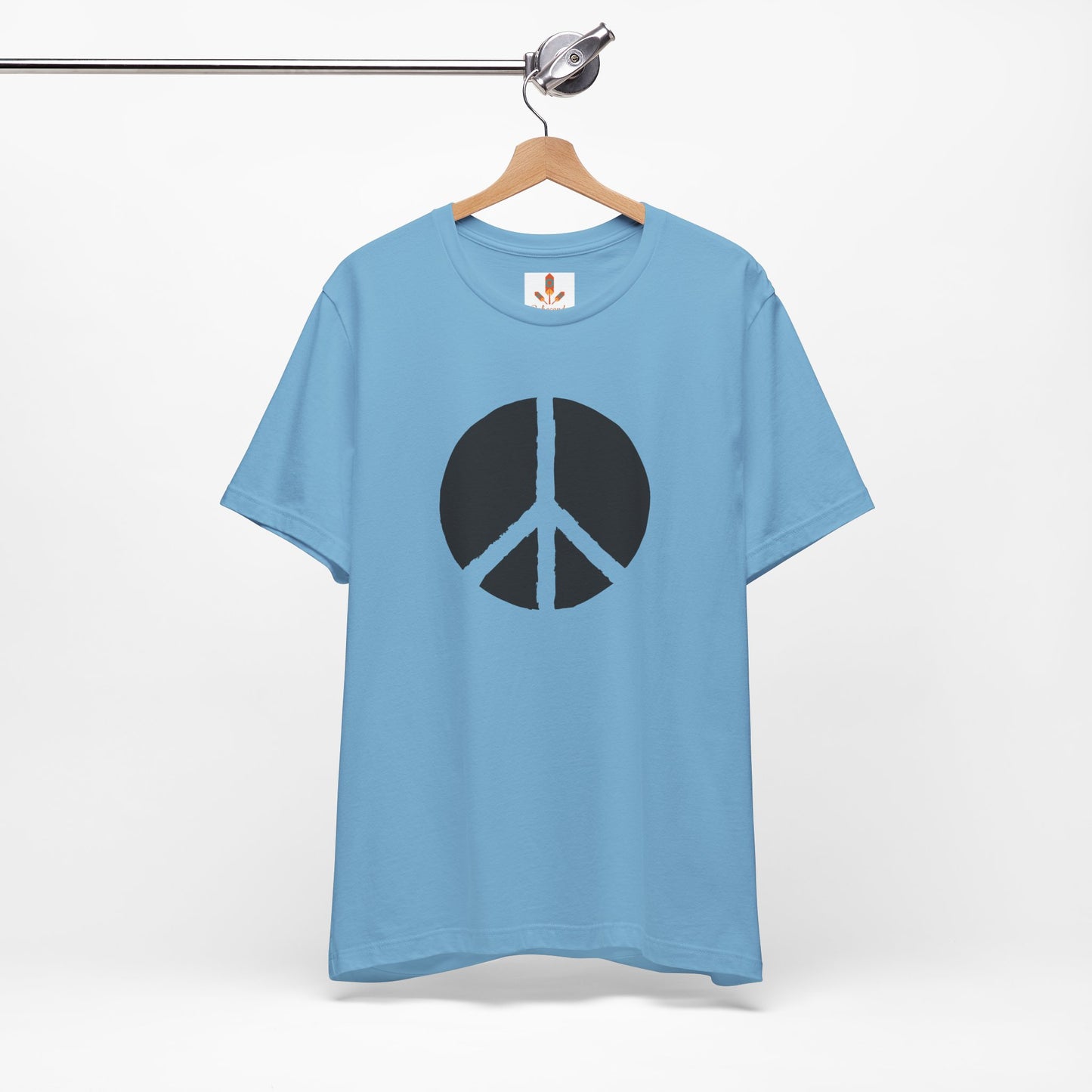 Simple Peace Sign Design T-shirt
