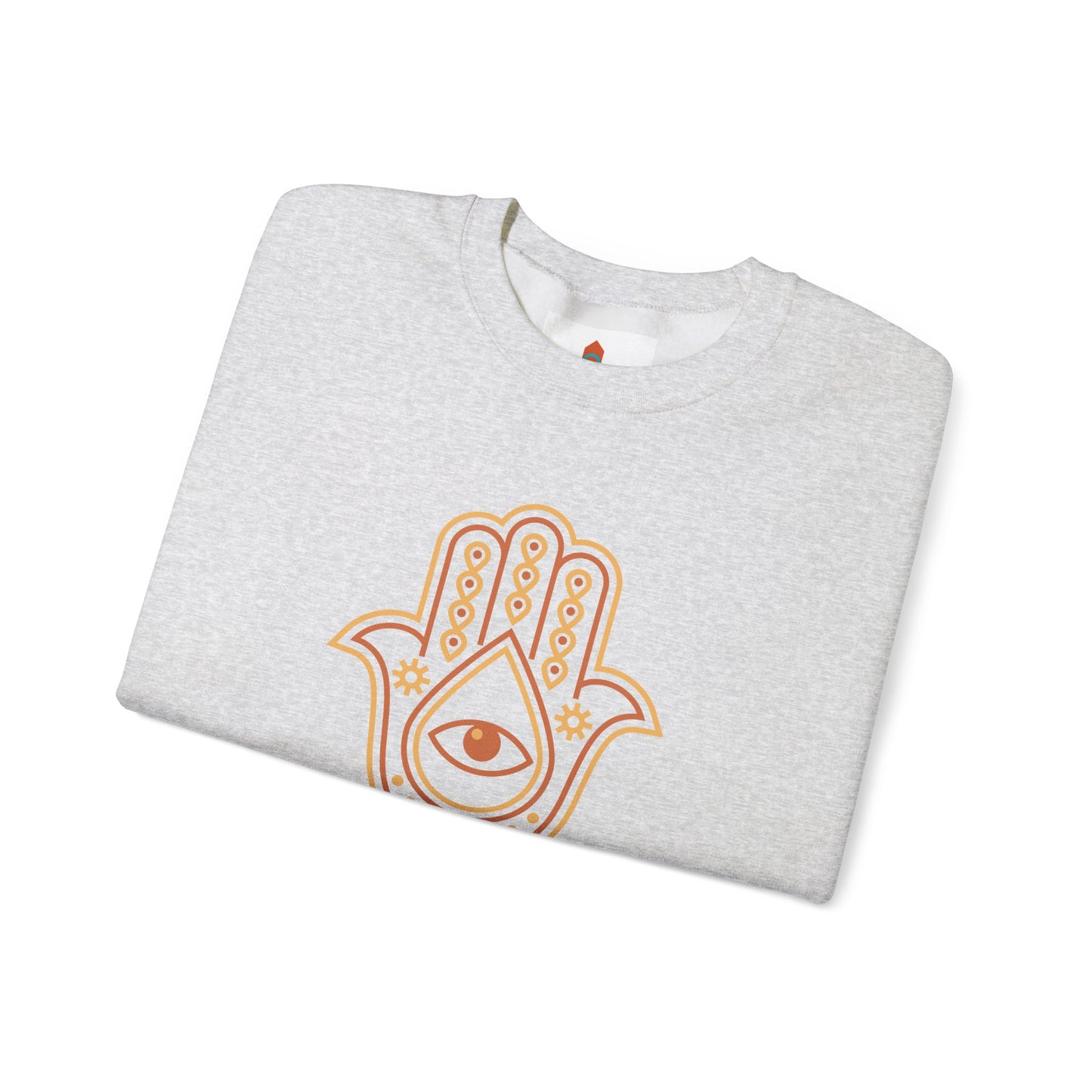 Brown Hamsa Hand Sweatshirt