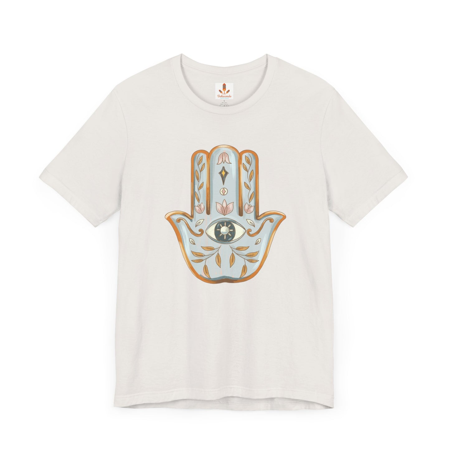 Silver Hamsa Hand T-shirt