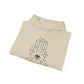 Hamsa Hand with Eye and Moon Hoodie