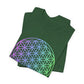 Blue and Green Flower of Life T-shirt (NEW)