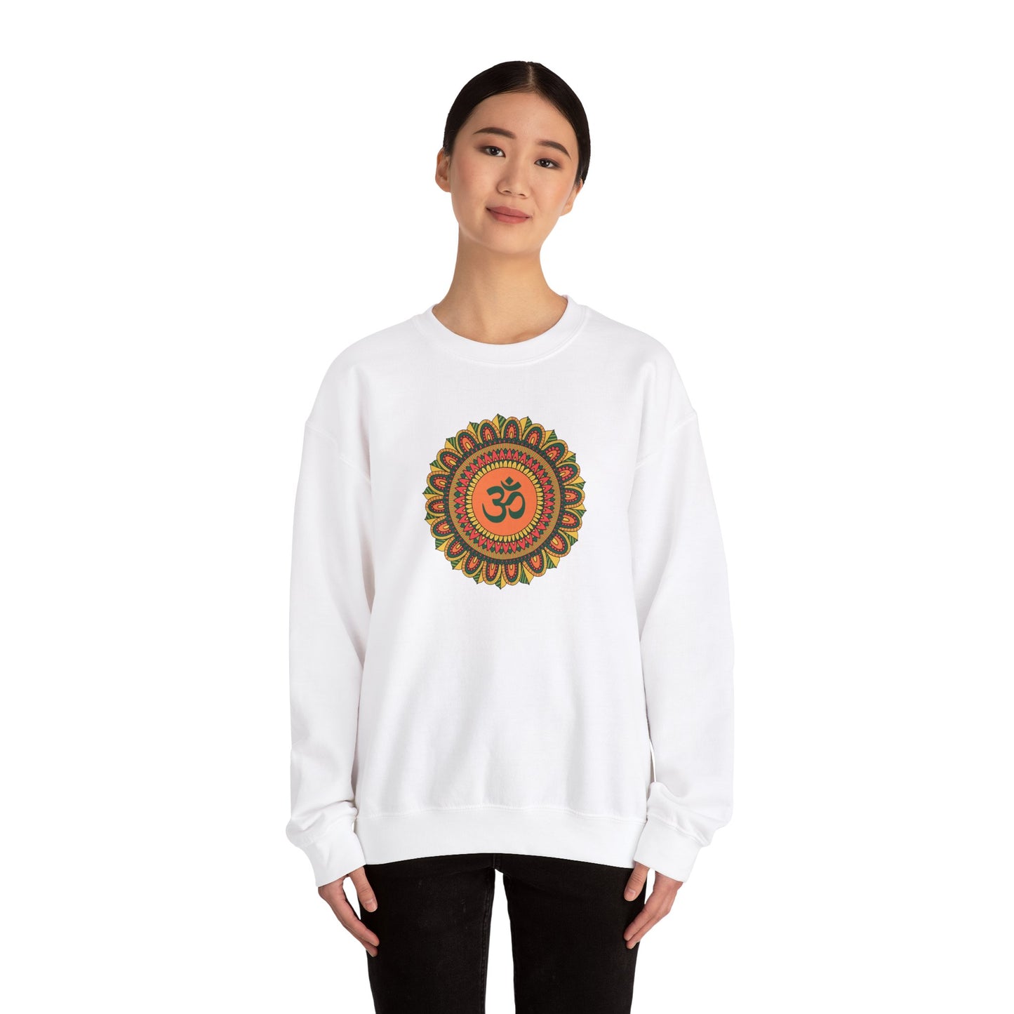 Om Multicolor Mandala Sweatshirt