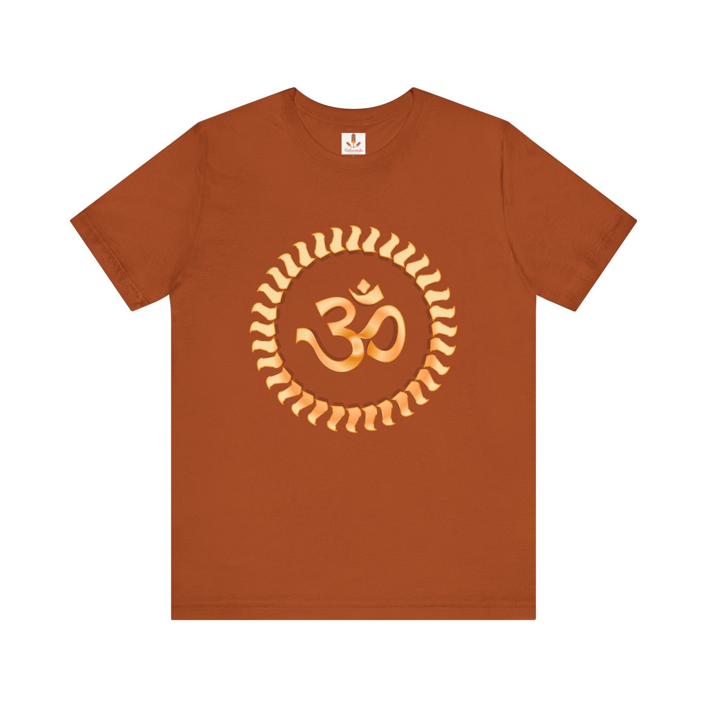 Om in Golden Sun T-shirt