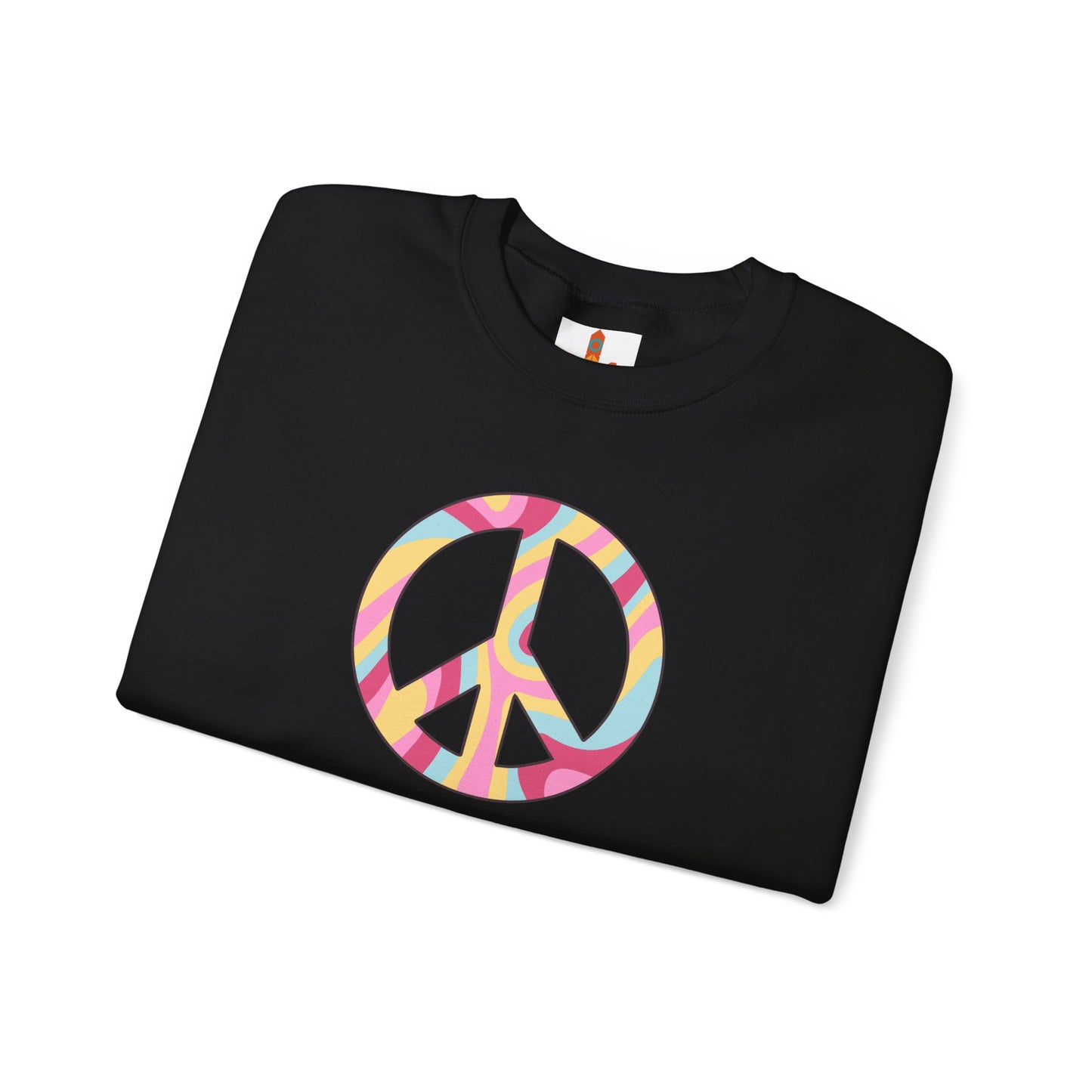 Hippie Peace Sign Sweatshirt